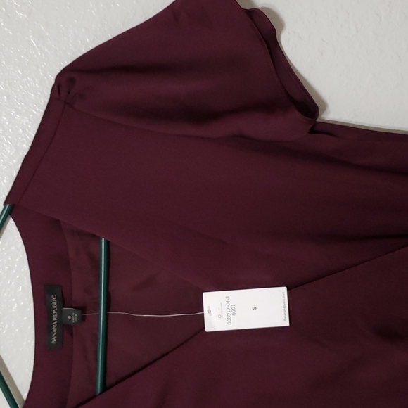 Nwt Banana Republic Wrap Dress, Size S - Picture 13 of 17